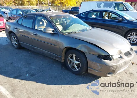 2000 Pontiac Grand Prix Gt z USA, uszkodzony, nr VIN 1G2WP52K8YF182271